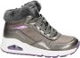 Skechers Uno Cozy On Air Meisjes Sneakers Gunmetal - Thumbnail 1