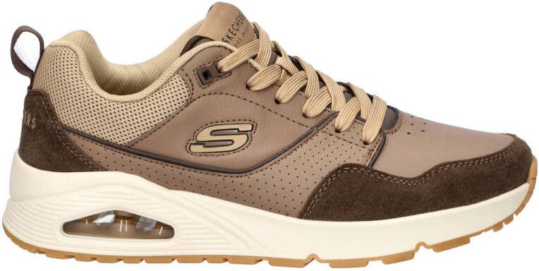 Skechers Stijlvolle Sneaker Collectie voor Mannen & Vrouwen Brown Heren