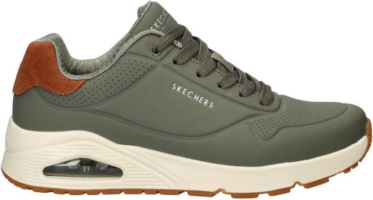 Skechers Stijlvolle Sneaker Schoenen voor Mannen Green Heren