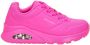 Skechers Uno sneakers roze Meisjes Imitatieleer Effen 30 - Thumbnail 1