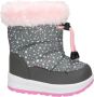 Snow Fun snowboots roze grijs Meisjes Nylon Stip 25 - Thumbnail 1