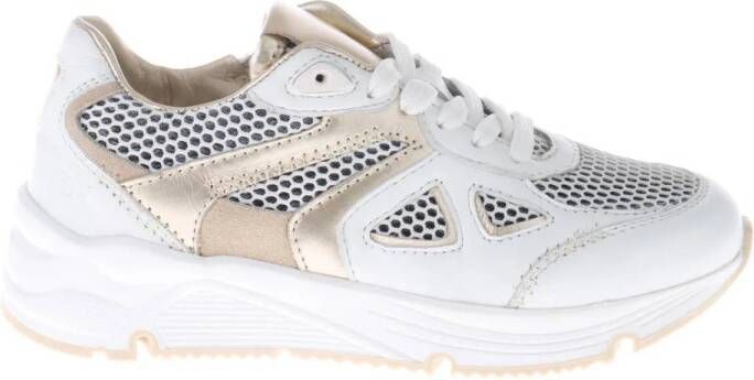 So Jamie leren sneakers wit goud Meisjes Leer 28