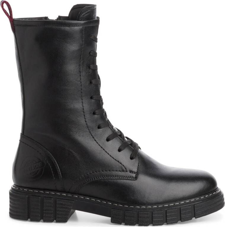 S.Oliver chunky veterboots zwart