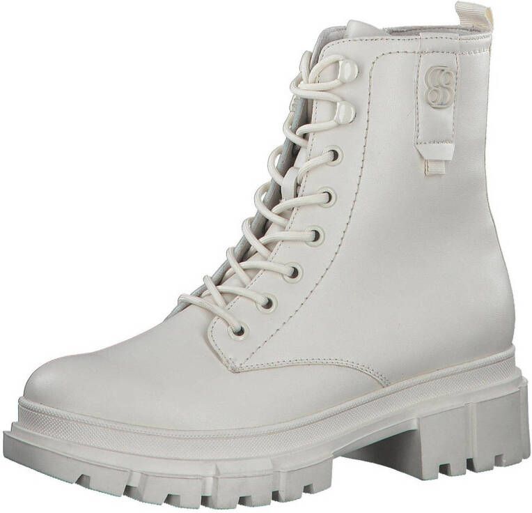 s.Oliver Jinny veterboots off white