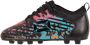 Stanno Vulture FG JR II voetbalschoenen zwart blauw roze Imitatieleer 27 - Thumbnail 1