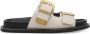 Steve Madden Slippers met doornsluiting en labeldetail model 'ARCH' - Thumbnail 1