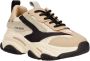 Steve Madden JPossession chunky sneakers beige zwart Meisjes Textiel Meerkleurig 33 - Thumbnail 1