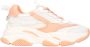 Steve Madden JPossession chunky sneakers wit oranje - Thumbnail 1