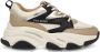 STEVE MADDEN Progressive khaki black Beige Mesh Lage sneakers Dames - Thumbnail 1