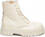 Steve Madden Skylar Veterschoenen Hoog gebroken wit - Thumbnail 1