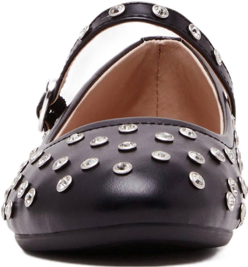 Steve Madden JVinetar ballerina's zwart met studs