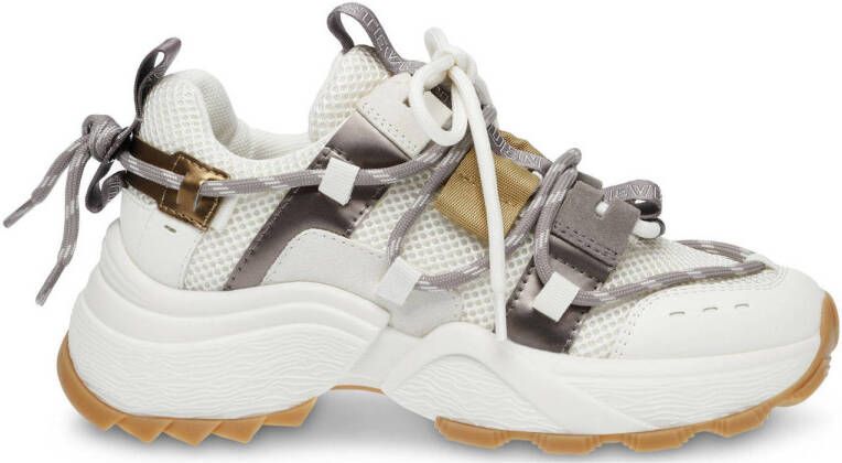 STEVE MADDEN Tazmania | pewter gold Beige Synthetisch Lage sneakers Dames