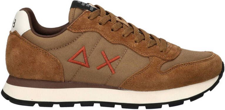 Sun68 Stijlvolle Sneaker voor Mannen en Vrouwen Brown Heren