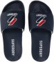 Superdry Sport Core Pool Slide badslipper donkerblauw - Thumbnail 1