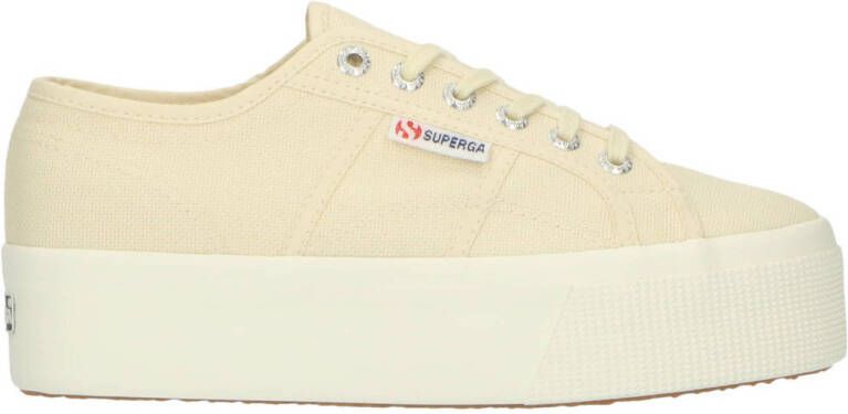 Superga 2790 dames platform sneaker Beige