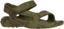 Teva Hurricane Drift sandalen met camouflage print groen - Thumbnail 1