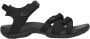 Teva Dames Sandalen Tirra Zwart Polyester Black Dames - Thumbnail 2