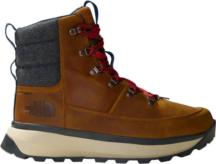 The North Face Bergen Leather winter wandelschoenen Bergen Leather cognac blauw