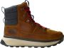 The North Face Bergen Leather winter wandelschoenen Bergen Leather cognac blauw - Thumbnail 1