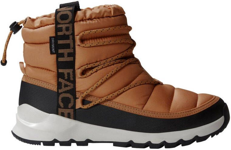 The North Face THERMOBALL LACE UP snowboots camel zwart