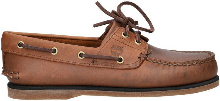 Timberland Classic Boat nubuck bootschoenen bruin