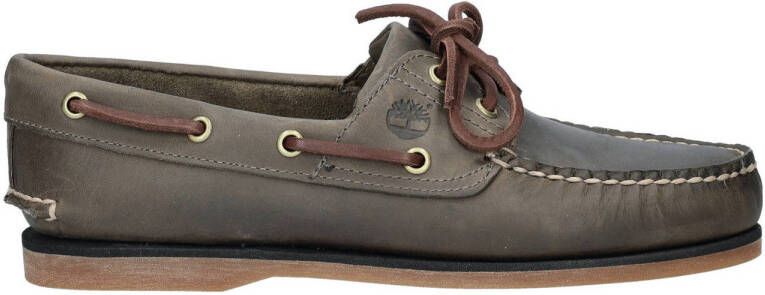 Timberland Classic Boat nubuck bootschoenen taupe