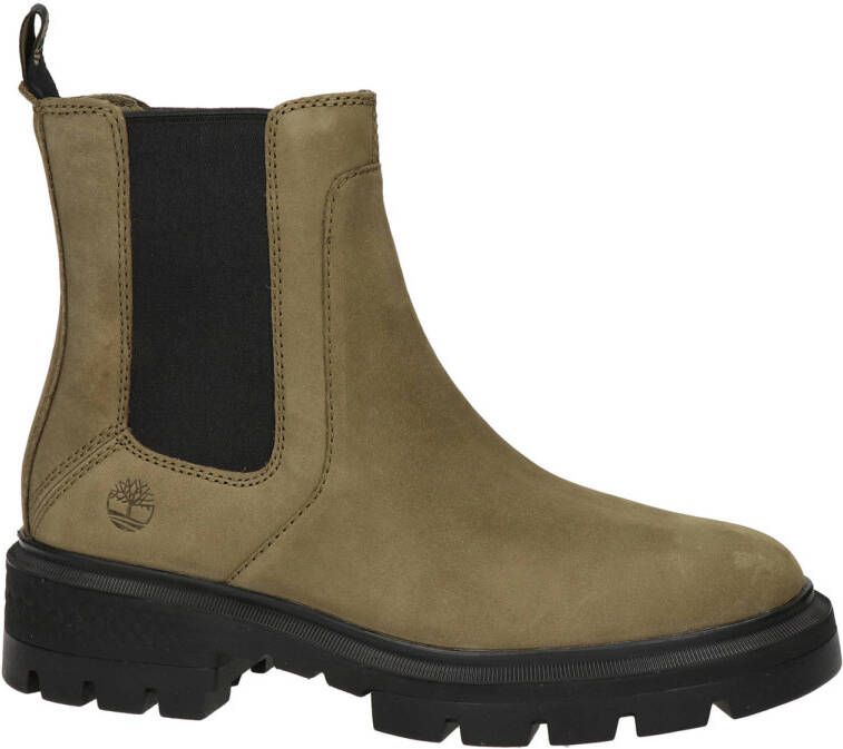 Timberland Cortina Valley leren chelsea boots groen