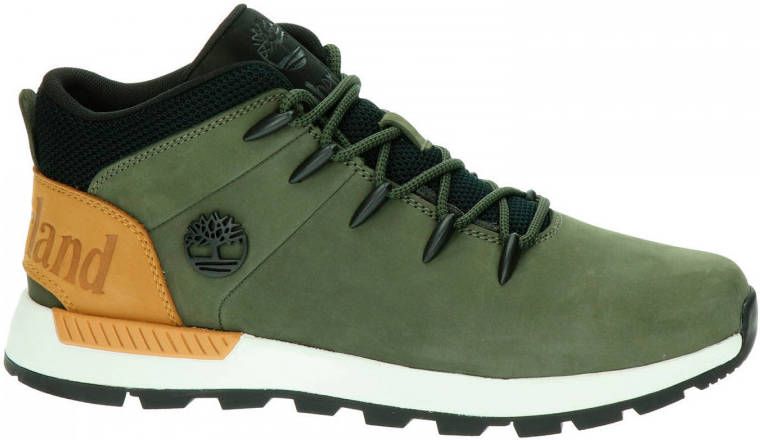 Timberland Euro Sprint nubuck veterboots groen