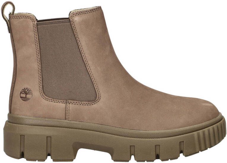 Timberland Grayfield nubuck chelsea boots taupe