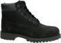 Timberland nubuck veterboots zwart - Thumbnail 1