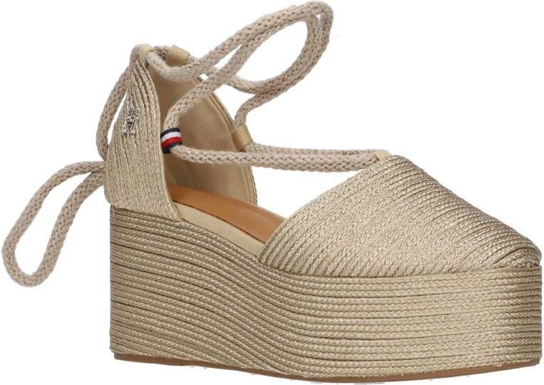 Tommy Hilfiger espadrille goud