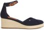 Tommy Hilfiger Sandalen FLAG CLOSED TOE MID WEDGE ESPAD - Thumbnail 1