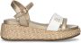 Tommy Hilfiger espadrilles wit brons Meisjes Imitatieleer Meerkleurig 36 - Thumbnail 1