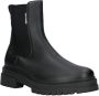 Tommy Hilfiger leren chelsea boots zwart - Thumbnail 1