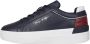 Tommy Hilfiger Plateausneakers TH FEMININE LEATHER SNEAKER met contrastbeleg - Thumbnail 1