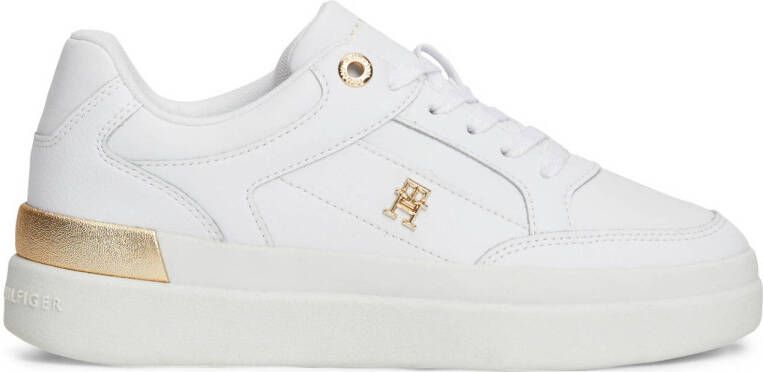 Tommy Hilfiger leren sneakers wit