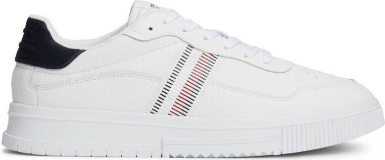 Tommy Hilfiger leren sneakers wit