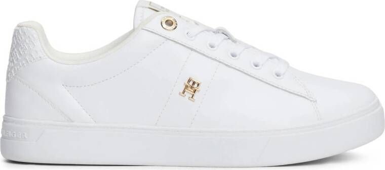 Tommy Hilfiger Sneakers van leer met labeldetail model 'ELEVATED'