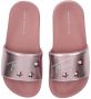 Tommy Hilfiger Badslipper Dames meisjes Stars Print Slider Rosegold - Thumbnail 2