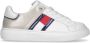 Tommy Hilfiger sneakers wit zilver Meisjes Imitatieleer Meerkleurig 30 - Thumbnail 1