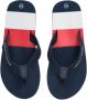 Tommy Hilfiger teenslippers donkerblauw Jongens Rubber 31 - Thumbnail 1