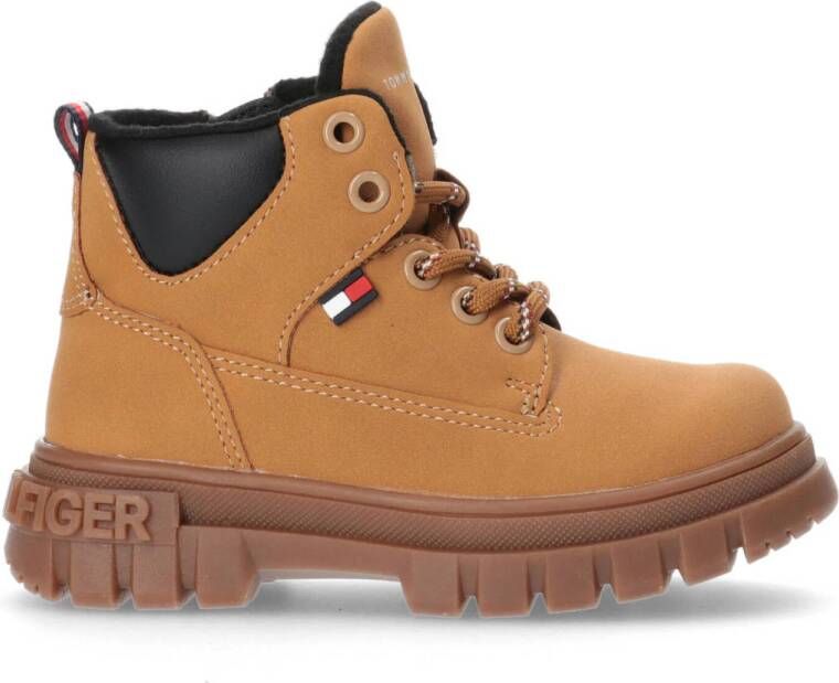 Tommy Hilfiger veterboots camel