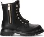 Tommy Hilfiger veterboots zwart - Thumbnail 1