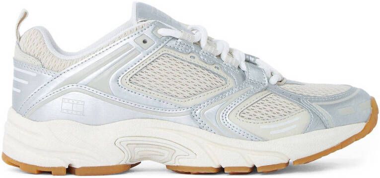 Tommy Jeans Archive'97 Metallic chunky sneakers lichtblauw