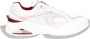 Tommy Jeans chunky suède sneakers wit roze rood - Thumbnail 1