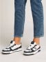 Tommy Jeans leren sneakers zwart wit - Thumbnail 1