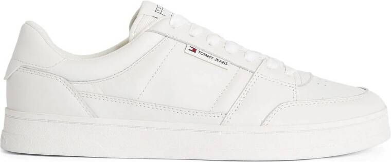 Tommy Jeans The Greenwich leren sneakers wit