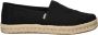 Toms Alpargata espadrilles zwart - Thumbnail 1