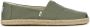 TOMS Espadrilles Female Instappers Damesschoenen Canvas Alpargata Rope Groen - Thumbnail 1