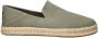 TOMS Santiago espadrille van canvas met raffia details - Thumbnail 1